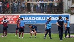 Trabzonspor, Alanyaspor maçı hazırlıklarını sürdürdü