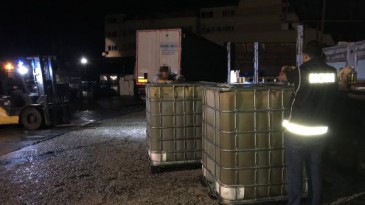 Arnavutköy de  10 Numara Yağ  Operasyonu