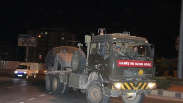 Suriye’ye askeri sevkıyat