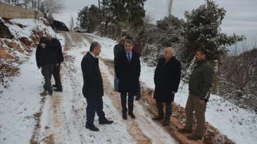 YILANLI’DA  KAPANAN YOLLAR KIRIKHAN BELEDİYESİ TARAFINDAN AÇILDI
