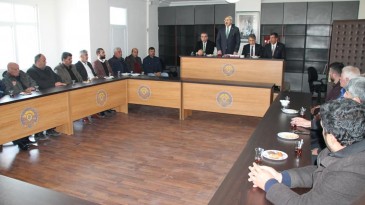 YAYMAN VE YAVUZ’DAN ZİRAAT ODASINA ZİYARET