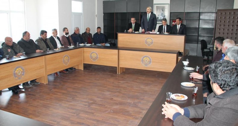 YAYMAN VE YAVUZ’DAN ZİRAAT ODASINA ZİYARET