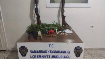 Samandağ’da uyuşturucu operasyonu : 1 gözaltı