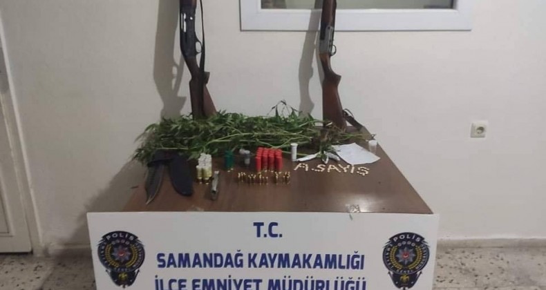 Samandağ’da uyuşturucu operasyonu : 1 gözaltı
