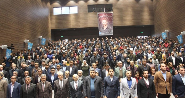 KIRIKHAN ÜLKÜ OCAĞI FIRAT ÇAKIROĞLU ANMA PROGRAMI DÜZENLEDİ