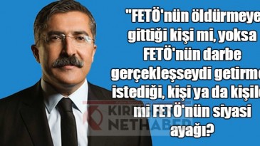 MİLLETVEKİLİ YAYMAN’DAN KILIÇDAROĞLU’NA SİYASİ AYAK YANITI