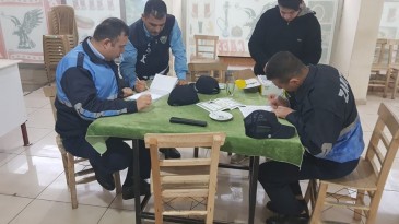 ZABITA İÇİŞLERİ BAKANLIĞININ GENELGESİ DOĞRULTUSUNDA KAPATMA UYARISI ÇALIŞMASI YAPTI