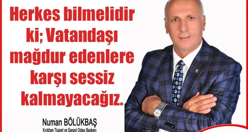 KIRIKHAN TSO’DAN FIRSATÇILARA CEZA GELİYOR