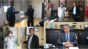BAŞKAN YAVUZ, SAĞLIK – EMNİYET ÇALIŞANLARINA VE DİYALİZ MERKEZİNE MASKE DAĞITIMI YAPTIRDI