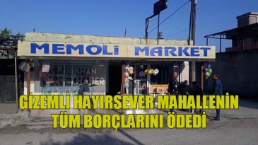 KIRIKHAN’DA HAYIRSEVER MAHALLENİN MARKETE OLAN BORÇLARINI ÖDEDİ
