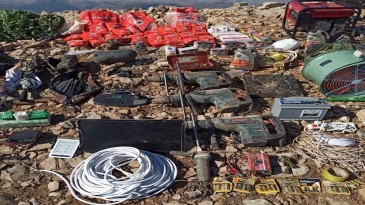 Pençe Kaplan Operasyonu’nda 24 Sığınak Ele Geçirildi