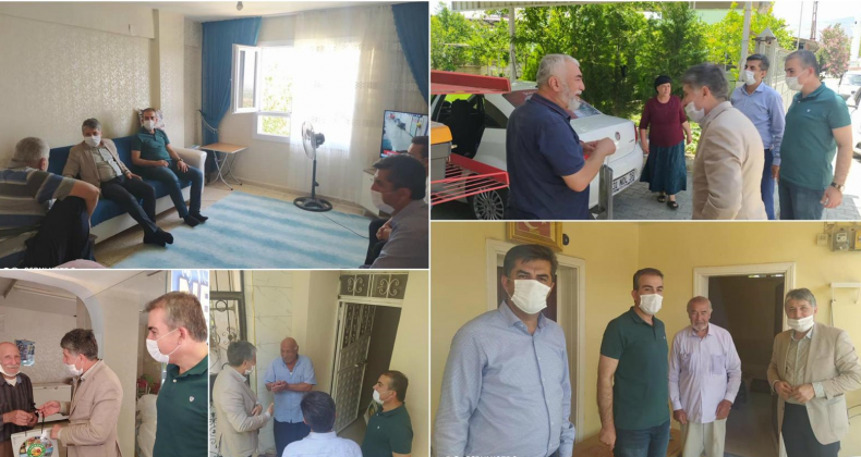 BAŞKAN YAVUZ BABALAR GÜNÜNDE ŞEHİT BABALARINI ZİYARET ETTİ