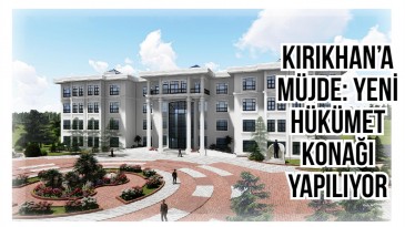 YAYMAN ”KIRIKHAN YENİ HÜKÜMET KONAĞININ TEMELİ ATILIYOR”
