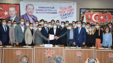 KIRIKHAN AK PARTİ GENÇLİK KOLLARI BAŞKANLIĞI 6. OLAĞAN KONGRESİNİ YAPTI