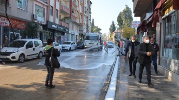 BAŞKAN YAVUZ KORONAVİRÜS TEDBİRLERİ KAPSAMINDA HAFTA SONU EKSTRA MESAİ YAPTI
