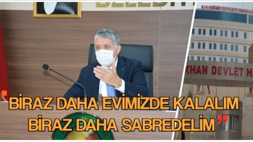 YAVUZ; “KIRIKHAN’DAKİ PANDEMİ, DÜŞME EĞİLİMİNE GİRMİŞTİR.”