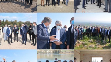 MİLLETVEKİLİ YAYMAN, VALİ DOĞAN VE BAŞKAN YAVUZ KIRIKHAN’DA İNCELEMELERDE BULUNDU