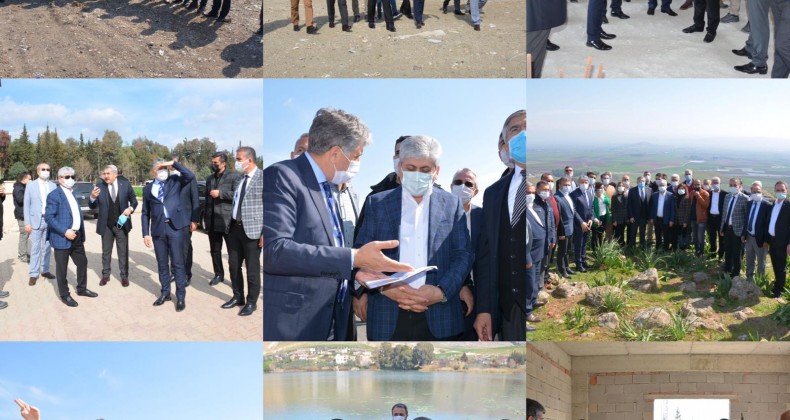 MİLLETVEKİLİ YAYMAN, VALİ DOĞAN VE BAŞKAN YAVUZ KIRIKHAN’DA İNCELEMELERDE BULUNDU