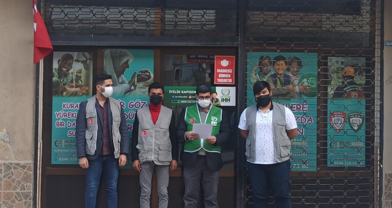 KIRIKHAN İHH ”KUDÜS’ÜN HAKLARI ve ÖZGÜRLÜĞÜ İÇİN MEYDANLARDAYIZ!”