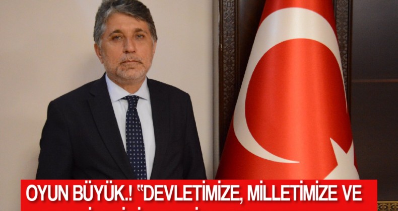 YAVUZ; “ELİNDE 30 MİLYON MASUM KANI OLANLARIN SOYKIRIMDAN BAHSETMEYE HAKKI YOKTUR.”