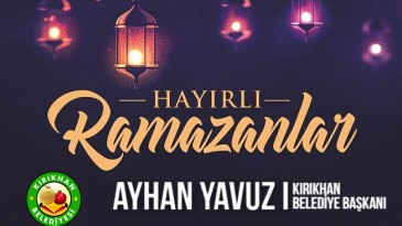 BAŞKAN YAVUZ “HOŞ GELDİN YA ŞEHRİ RAMAZAN”