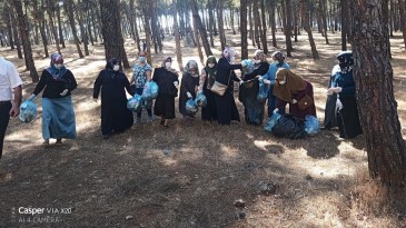 “5 HAZİRAN DÜNYA ÇEVRE GÜNÜ”  DOLAYISIYLA  ÇEVRE TEMİZLİĞİ VE ÇÖP TOPLAMA ETKİNLİĞİ DÜZENLENDİ