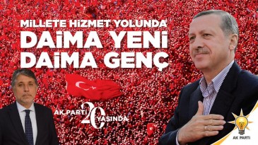 BAŞKAN YAVUZ; “AK PARTİ, KÖKÜ MAZİDE GÖZÜ ATİDE OLAN BİR DAVA HAREKETTİR.!”