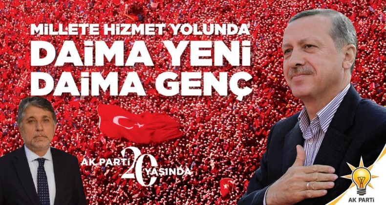 BAŞKAN YAVUZ; “AK PARTİ, KÖKÜ MAZİDE GÖZÜ ATİDE OLAN BİR DAVA HAREKETTİR.!”