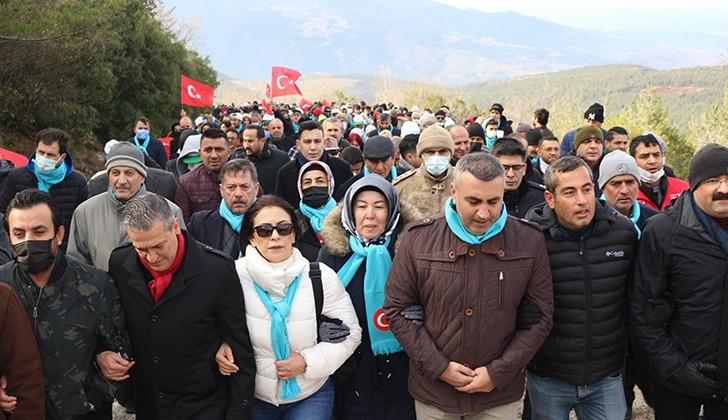 Sarıkamış Harekatı’nın 107. yılı anma yürüyüşü yapıldı