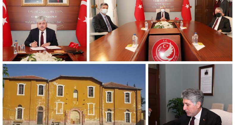 YAVUZ; “KIRIKHAN BİLİM SANAT VE KÜLTÜR MERKEZİ İÇİN MİLLETVEKİLİMİZ HÜSEYİN YAYMAN VE VALİMİZ RAHMİ DOĞAN’A TEŞEKKÜRLER”