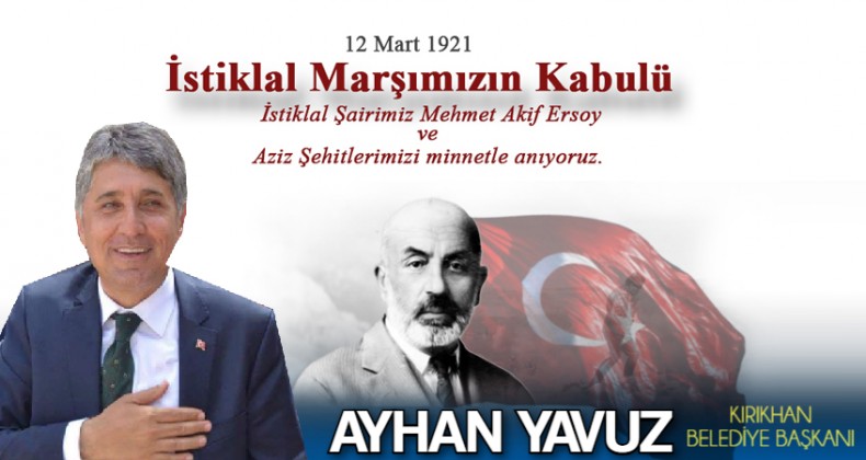 YAVUZ; “ALLAH (C.C.) TÜRK MİLLETİNE BİR DAHA İSTİKLAL MARŞI YAZDIRMASIN”