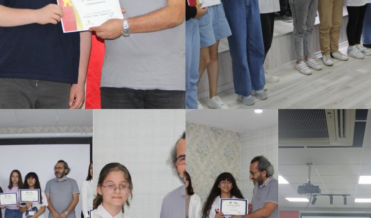 3 PROJEYE KOORDİNATÖRLÜK YAPAN KIRIKHAN İHL’DE SERTİFİKA DAĞITIM TÖRENİ GERÇEKLEŞTİRİLDİ