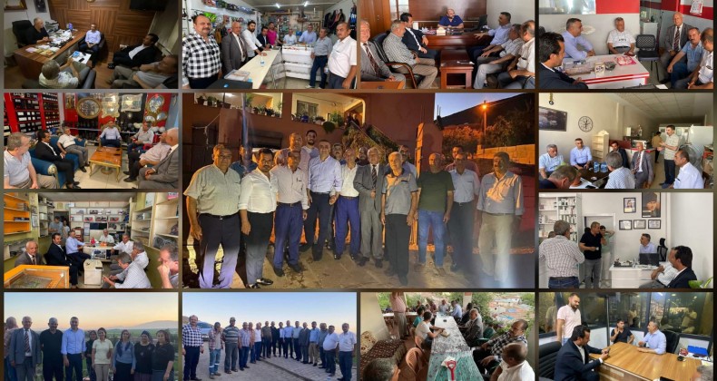 MHP Kırıkhan ilçe teşkilatı ziyaretlerine devam ediyor