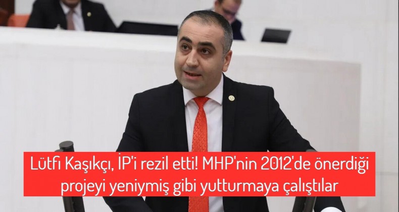 LÜTFİ KAŞIKÇI ”DAĞ FARE DOĞURMUŞ”
