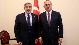 YAYMAN, BAKAN ÇAVUŞOĞLU İLE HATAY İÇİN GÖRÜŞTÜ