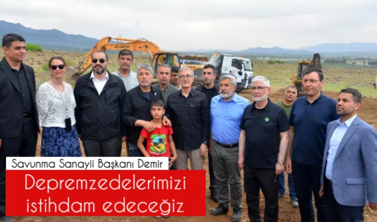 Savunma Sanayii Başkanı İsmail Demir Kırıkhan’da