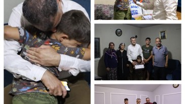 BELEDİYE BAŞKANI HACIOĞLU'DAN ÖKSÜZ VE YETİM ÇOCUKLARA BAYRAM SÜRPRİZİ