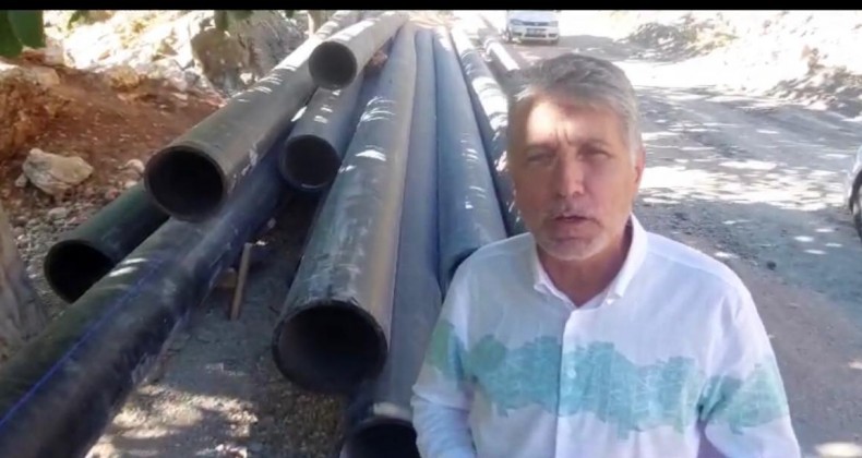 BAŞKAN YAVUZ’UN GİRİŞİMLERİYLE KIRIKHAN’DA SU SORUNU ÇÖZÜLÜYOR