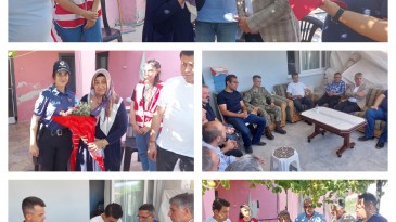 KIRIKHAN’DA 15 TEMMUZ ŞEHİTLERİNİN AİLELERİ ZİYARET EDİLDİ