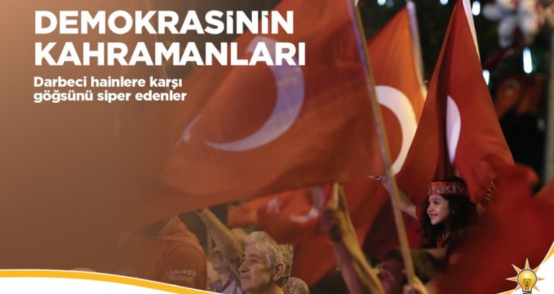 BAŞKAN ÖNTÜRK’ÜN 15 TEMMUZ MESAJI
