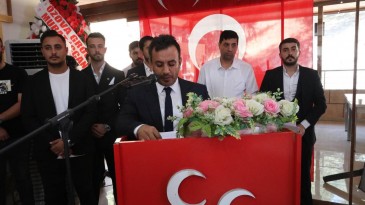 KIRIKHAN MHP’DE BAŞKAN HAMZA CİRNOOĞLU GÜVEN TAZELEDİ