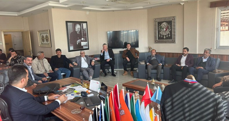 MHP İLÇE TEŞKİLATI ÇALIŞMALARINA ARA VERMEDEN DEVAM EDİYOR