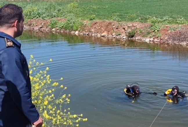 Gölete serinlemek için giren şahıs boğuldu