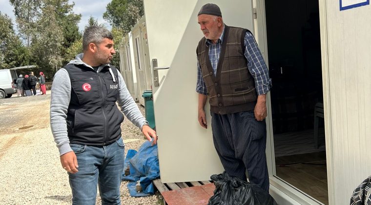 Kırıkhan AFAD’dan Depremzedelere Gece Gündüz Kesintisiz Destek