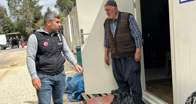 Kırıkhan AFAD’dan Depremzedelere Gece Gündüz Kesintisiz Destek