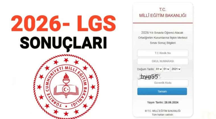 LGS SONUÇLARI AÇIKLANDI