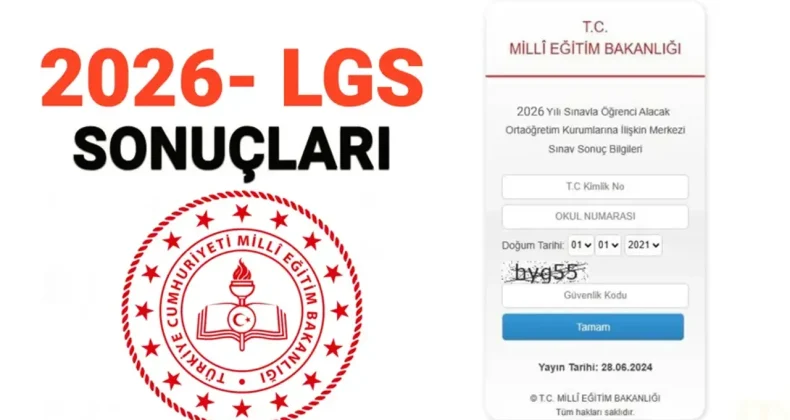 LGS SONUÇLARI AÇIKLANDI