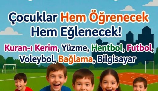 Kırıkhan’da Yaz Dönemi Kurs Başvuruları Başladı: Çocuklar Hem Öğrenecek Hem Eğlenecek!