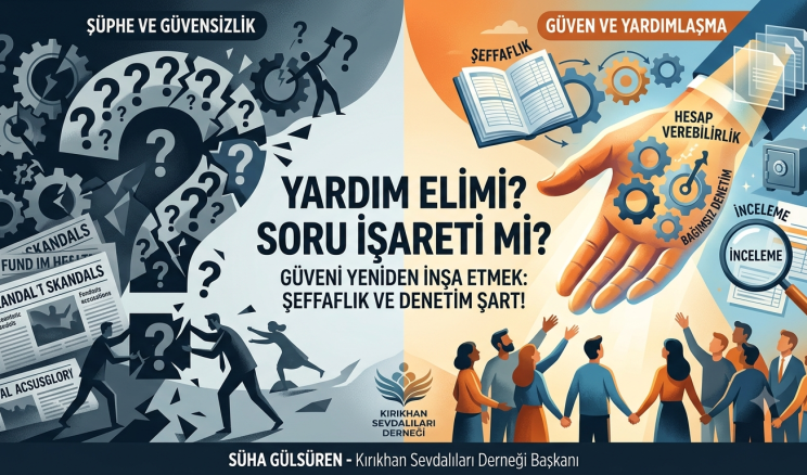 YARDIM ELİMİ?  SORU İŞARETİ Mİ?