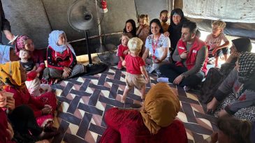 Kızılay’dan Mevsimlik Tarım İşçisi Ailelere Eğitim ve Destek
